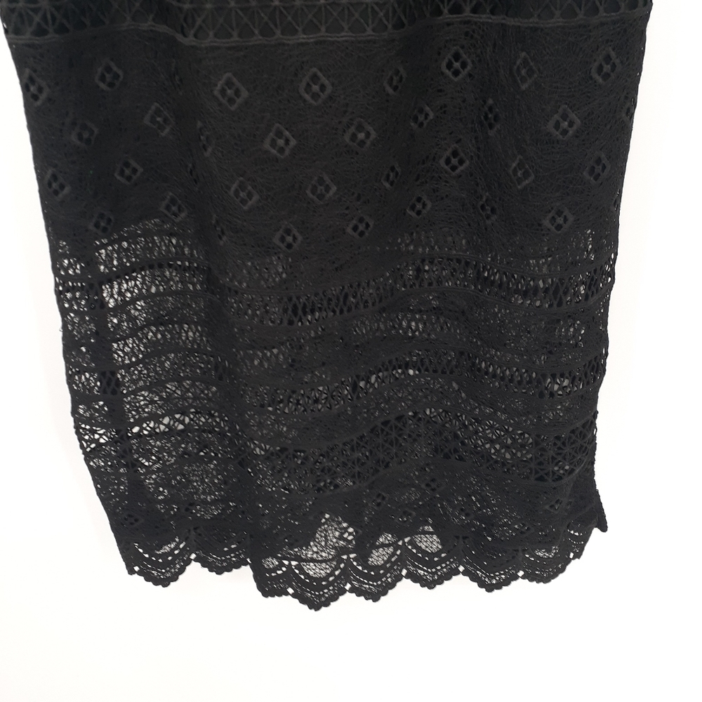 AMUR Tamara Black Lace Cocktail Dress | Size 6 | NWT - Picture 7 of 10